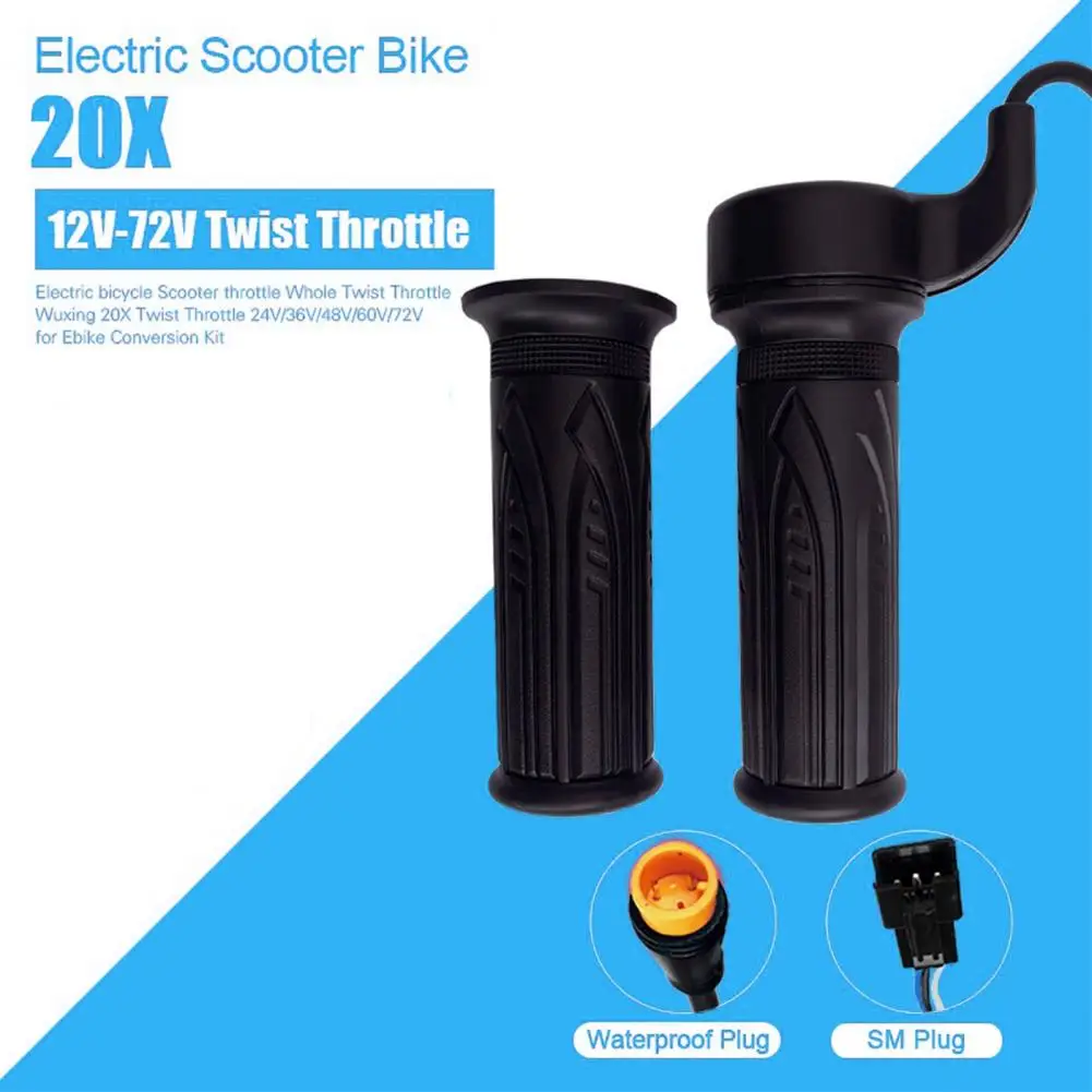 1 Pair Speed Control Handlebar Black Bike Part Easy to Install E-bike Supplies Throttle Control Grips Full Throttle
1 Pair Speed Control Handlebar Black Bike Part Easy to Install E-bike Supplies Throttle Control Grips Full Throttle