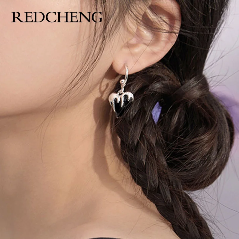 Серьги-гвоздики REDCHENG Lava в форме сердца для женщин, модные милые Изысканные Новые подарки на день рождения с защитой от аллергии
Серьги-гвоздики REDCHENG Lava в форме сердца для женщин, модные милые Изысканные Новые подарки на день рождения с защитой от аллергии