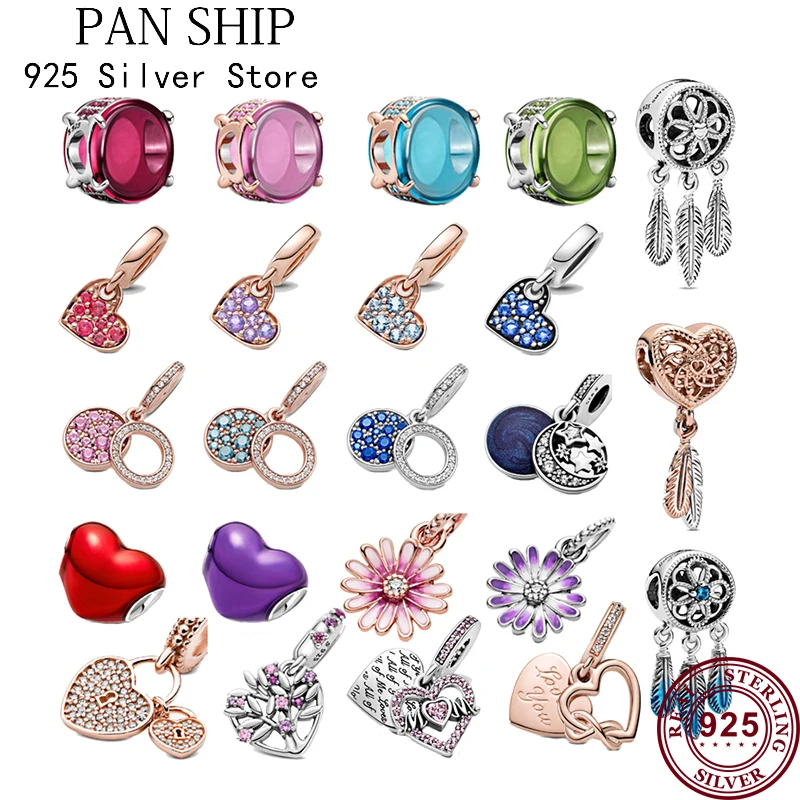 2021 S925 Sterling Silver Color Sparkle Heart Shape Dreamcatcher Charm Beads Fit Pandora 925 Original Bracelet Necklace Jewelry
2021 S925 Sterling Silver Color Sparkle Heart Shape Dreamcatcher Charm Beads Fit Pandora 925 Original Bracelet Necklace Jewelry