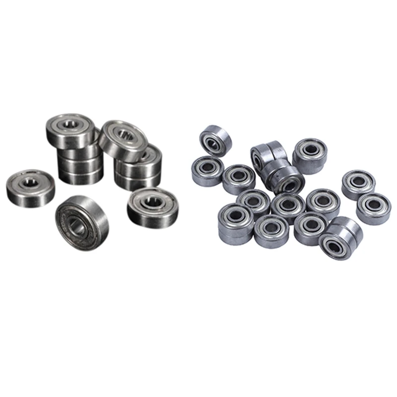 30 шт. экранированный метрический радиальный шарикоподшипник, 10 шт. 627 ZZ и 20 шт. 624ZZ
30 шт. экранированный метрический радиальный шарикоподшипник, 10 шт. 627 ZZ и 20 шт. 624ZZ