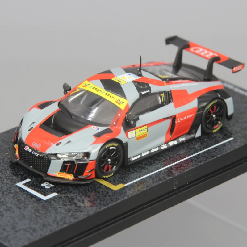 Гоночная модель чемпионата мира на Макао FIA GT, Tarmac 1:64 2016 R8 LMS GT3 для Audi
Гоночная модель чемпионата мира на Макао FIA GT, Tarmac 1:64 2016 R8 LMS GT3 для Audi