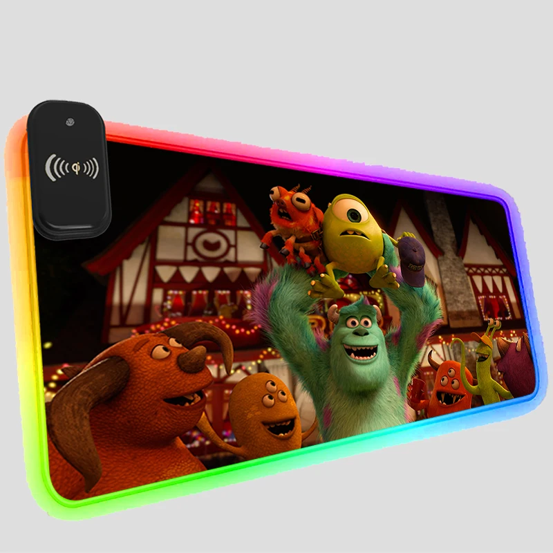 Коврик для мыши с беспроводной зарядкой, RGB, светодиодный игровой коврик для мыши, Майк Wazowski, индивидуальная версия, водонепроницаемый и нес...
Коврик для мыши с беспроводной зарядкой, RGB, светодиодный игровой коврик для мыши, Майк Wazowski, индивидуальная версия, водонепроницаемый и нес...