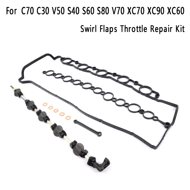 Car Swirl Flaps Throttle Repair Kit 30713459 31216460 8631582 For Volvo C70 C30 V50 S40 S60 S80 V70 XC70 XC90 XC60
Car Swirl Flaps Throttle Repair Kit 30713459 31216460 8631582 For Volvo C70 C30 V50 S40 S60 S80 V70 XC70 XC90 XC60