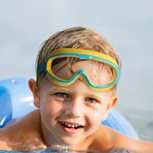 Swimming Goggles Children Waterproof Swim Diving Mask Eyewear UV Anti Fog Adjustable Oculos Espelhado Pool Water Sport Glasses