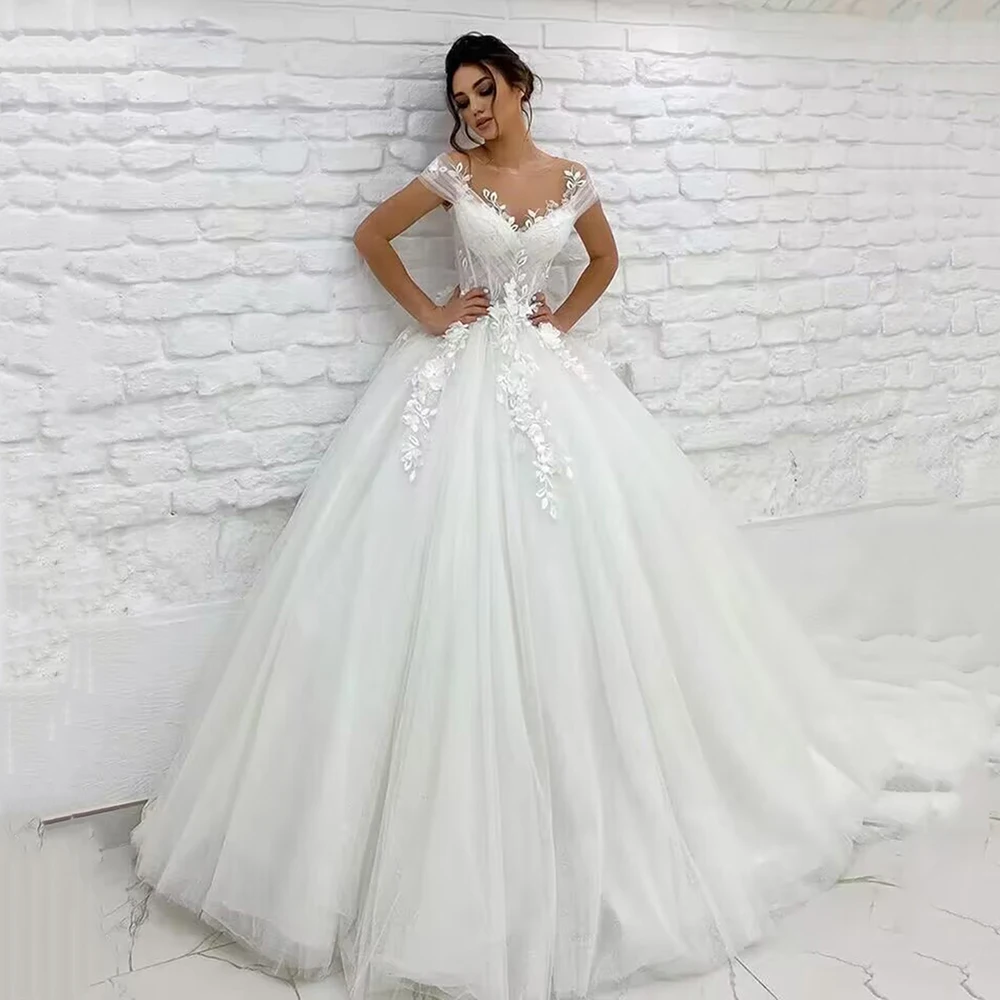 Msikoods Princess Ball Gowns Wedding Dresses 2023 Off The Shoulder 3D Lace Appliques Vintage Bride Dresses Vestido De Novia
Msikoods Princess Ball Gowns Wedding Dresses 2023 Off The Shoulder 3D Lace Appliques Vintage Bride Dresses Vestido De Novia