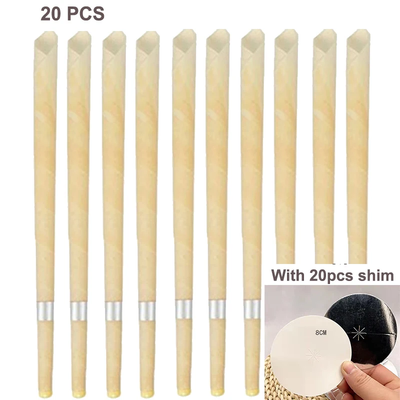 20PCS Ear Candle Beewax Ear Cleaning Wax Removal Tool Ear Hopi Candles Ear Wax Removal Tool Indiana Aromatherapy dropshippng
20PCS Ear Candle Beewax Ear Cleaning Wax Removal Tool Ear Hopi Candles Ear Wax Removal Tool Indiana Aromatherapy dropshippng