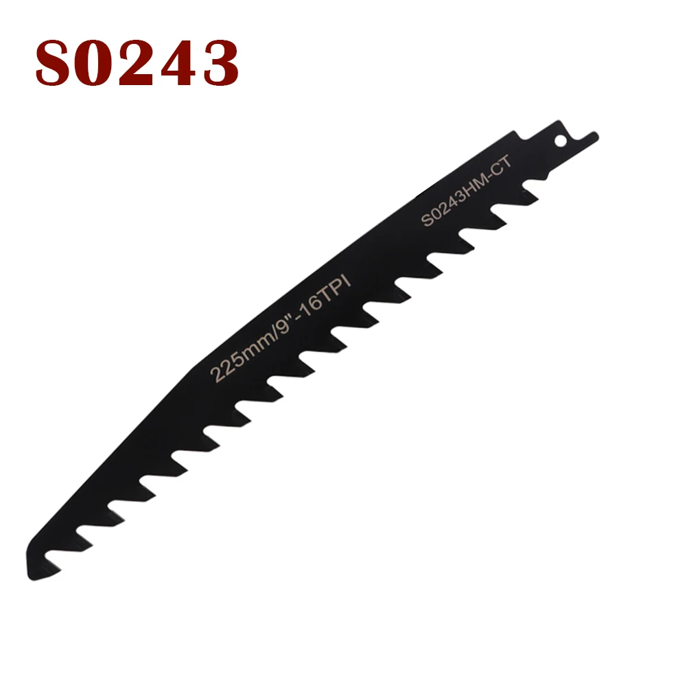 For Cutting Red Brick Reciprocating Saw Blade Tool 1pcs Black S3243/S2243/S1243/S1543/S0243 Saber Saw 1.5mm Thickness
For Cutting Red Brick Reciprocating Saw Blade Tool 1pcs Black S3243/S2243/S1243/S1543/S0243 Saber Saw 1.5mm Thickness