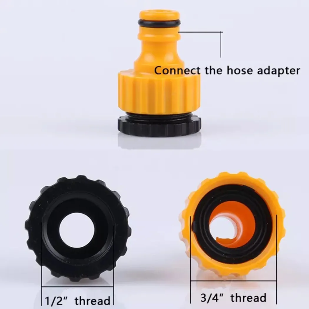 10pcs 3/4 & 1/2 Inch Quick Connectors Garden Hose Water Tap Threaded Connector Faucet Adapter For Patio Nursery Stock Lawn
10pcs 3/4 & 1/2 Inch Quick Connectors Garden Hose Water Tap Threaded Connector Faucet Adapter For Patio Nursery Stock Lawn