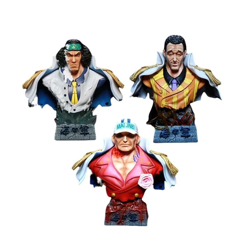 Studio - One Piece Admiral Admiral Kizaru Statue Akainu Aokiji Bust Figure Model Toy Figura Gift
Studio - One Piece Admiral Admiral Kizaru Statue Akainu Aokiji Bust Figure Model Toy Figura Gift