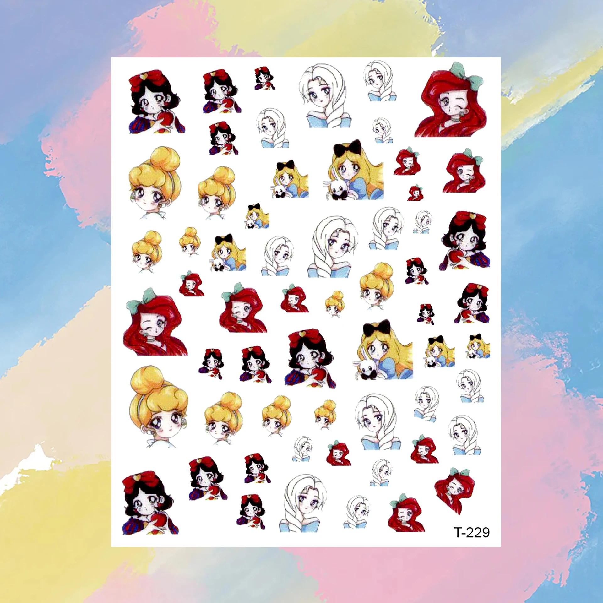 1PCS Disney Princess Lilo & Stitch Dumbo Nail Sticker Nail Slider Disney 3D Sticker Decal DIY Nail Art Ornament
1PCS Disney Princess Lilo & Stitch Dumbo Nail Sticker Nail Slider Disney 3D Sticker Decal DIY Nail Art Ornament