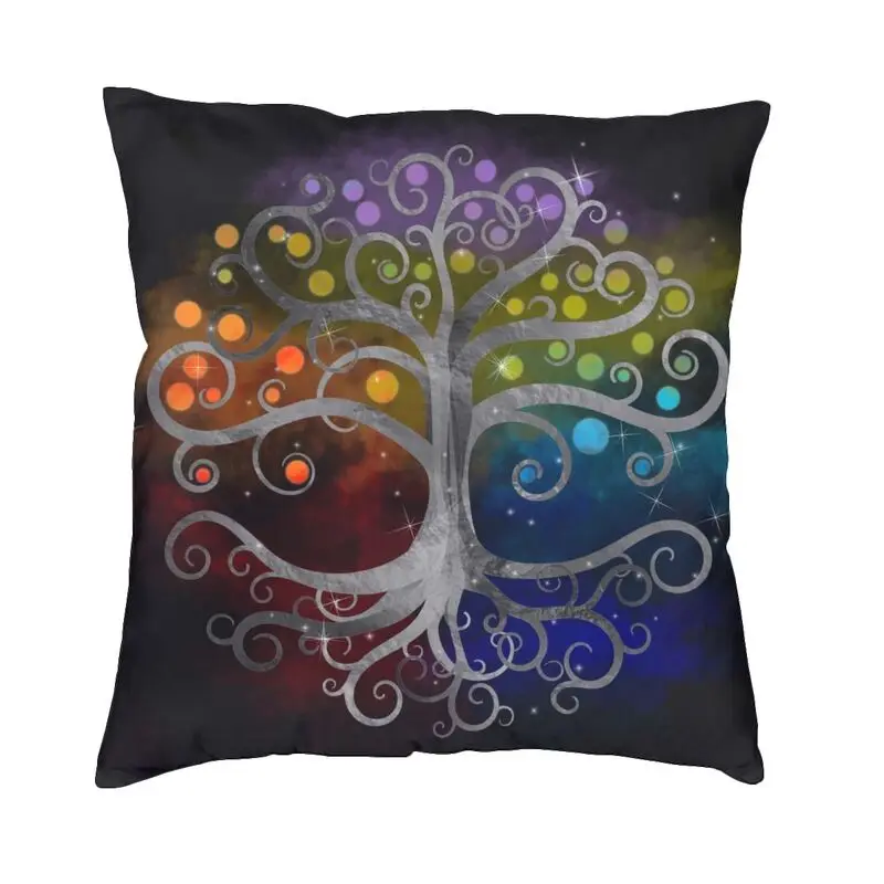 Tree Of Life Silver Swirl Cushion Covers 40x40cm Vikings Yggdrasil Throw Pillow Case for Sofa Car Square Pillowcase Decoration
Tree Of Life Silver Swirl Cushion Covers 40x40cm Vikings Yggdrasil Throw Pillow Case for Sofa Car Square Pillowcase Decoration
