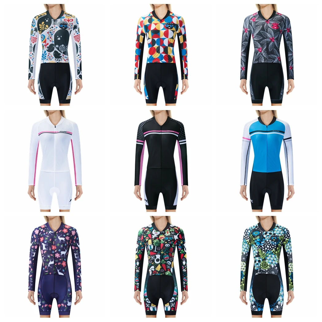 JPOJPO Triathlon Women's Cycling Jersey Set Long Sleeve Cycling Clothing Suit One Piece Bicycle Clothes Road Moutain Bike Wear
JPOJPO Triathlon Women's Cycling Jersey Set Long Sleeve Cycling Clothing Suit One Piece Bicycle Clothes Road Moutain Bike Wear