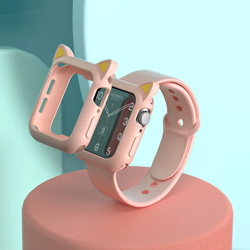 Cover For Apple Watch Case 44mm 40mm 38mm 42mm Bumper Screen Protector Scratch Shockproof Accessories Iwatch Series 6 SE 5 4 3 2
Cover For Apple Watch Case 44mm 40mm 38mm 42mm Bumper Screen Protector Scratch Shockproof Accessories Iwatch Series 6 SE 5 4 3 2