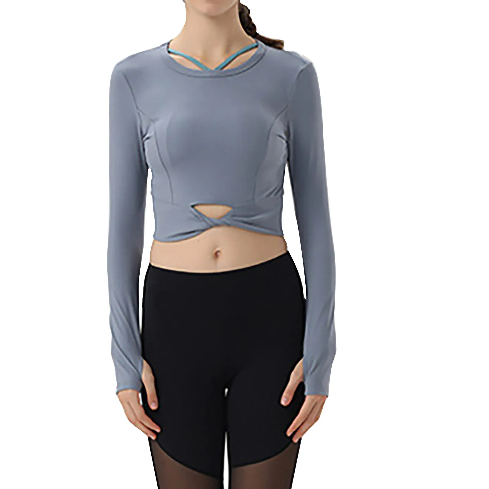 New Sports Tight Yoga Shirts Crop Top Women Long Sleeve T-Shirt Gym Tops Fitness Running Workout Sport Top Gym Wear Sports Wear
New Sports Tight Yoga Shirts Crop Top Women Long Sleeve T-Shirt Gym Tops Fitness Running Workout Sport Top Gym Wear Sports Wear