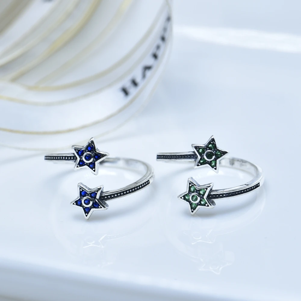 The S925 Sterling Silver Ring for Women's Advanced Sense Opening Korean Version Fashion Personality Brilliant Star Ring Fashion
The S925 Sterling Silver Ring for Women's Advanced Sense Opening Korean Version Fashion Personality Brilliant Star Ring Fashion