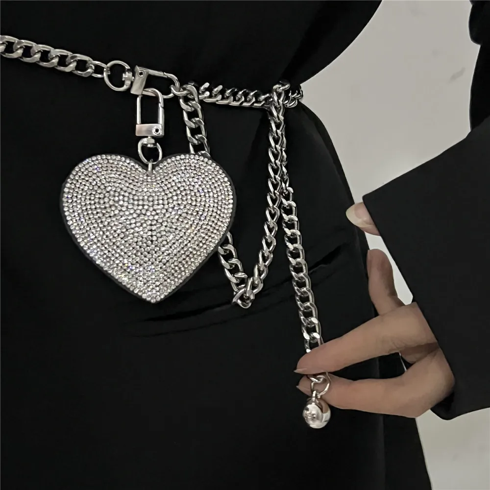 Cosysail панк металлическая толстая цепь, цепочка для тела, подвеска в виде сердца, поясная цепь, украшения в стиле хип-хоп 2022
Cosysail панк металлическая толстая цепь, цепочка для тела, подвеска в виде сердца, поясная цепь, украшения в стиле хип-хоп 2022