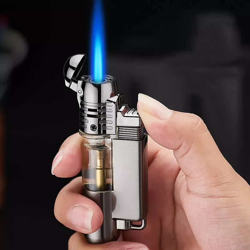 Windproof Turbo Lighter Gas Lighter Flame Butane Metal Cigarettes Lighters Mini Lighters Smoking Accessories Gift for Men
Windproof Turbo Lighter Gas Lighter Flame Butane Metal Cigarettes Lighters Mini Lighters Smoking Accessories Gift for Men