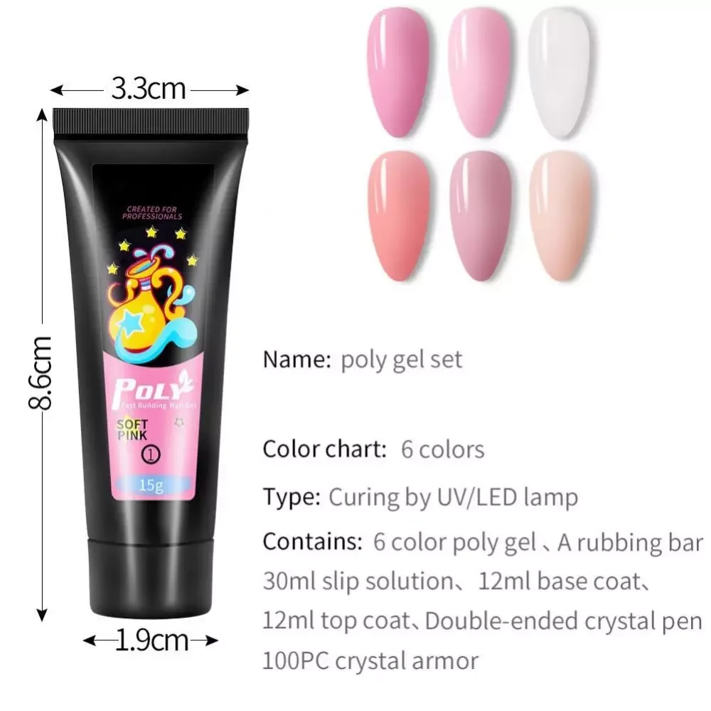 NEW2023 Sculpture Powder 6 Colors Soak Off UV Gel Nail Polish Varnish Double-end File Brush Manicure Kit Nail Art
NEW2023 Sculpture Powder 6 Colors Soak Off UV Gel Nail Polish Varnish Double-end File Brush Manicure Kit Nail Art
