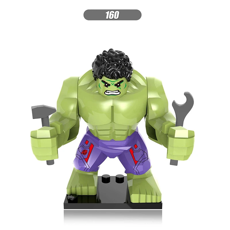 2022 Disney Big Size Heroes Hulk Movie Building Blocks Figures Toys Educational Gift For Children
2022 Disney Big Size Heroes Hulk Movie Building Blocks Figures Toys Educational Gift For Children