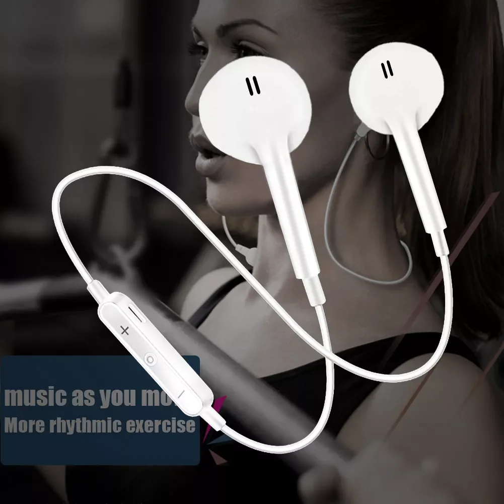 S6 Black White Wireless Bluetooth-compatible Headset Sports Headphone Stereo Earphone Built-In Mic Noise Reduction Headphones
S6 Black White Wireless Bluetooth-compatible Headset Sports Headphone Stereo Earphone Built-In Mic Noise Reduction Headphones