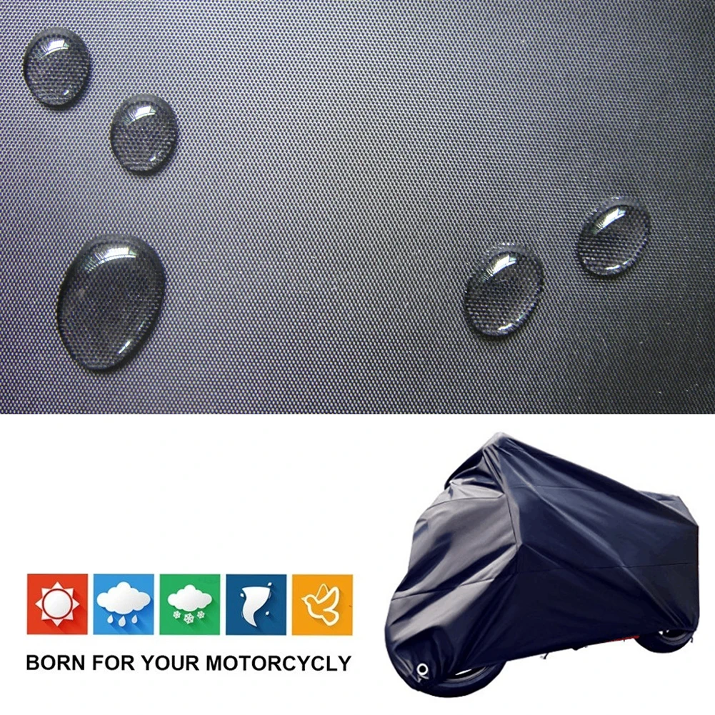 M-4XL Universal Motorcycle Cover All Season Waterproof Dust Rain UV Protection Oxford Cloth Cover for Honda Suzuki Kawasaki BMW
M-4XL Universal Motorcycle Cover All Season Waterproof Dust Rain UV Protection Oxford Cloth Cover for Honda Suzuki Kawasaki BMW