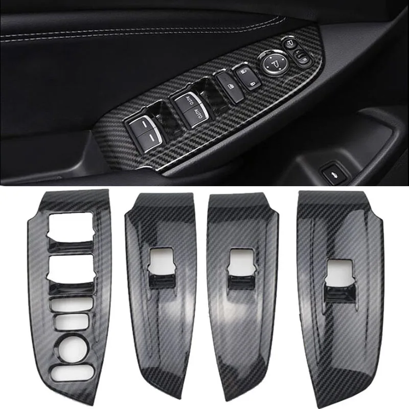 Car Interior Door Carbon Fiber ABS Window Switch Cover Console Trim for Honda Accord 2018 2019 Accessories
Car Interior Door Carbon Fiber ABS Window Switch Cover Console Trim for Honda Accord 2018 2019 Accessories