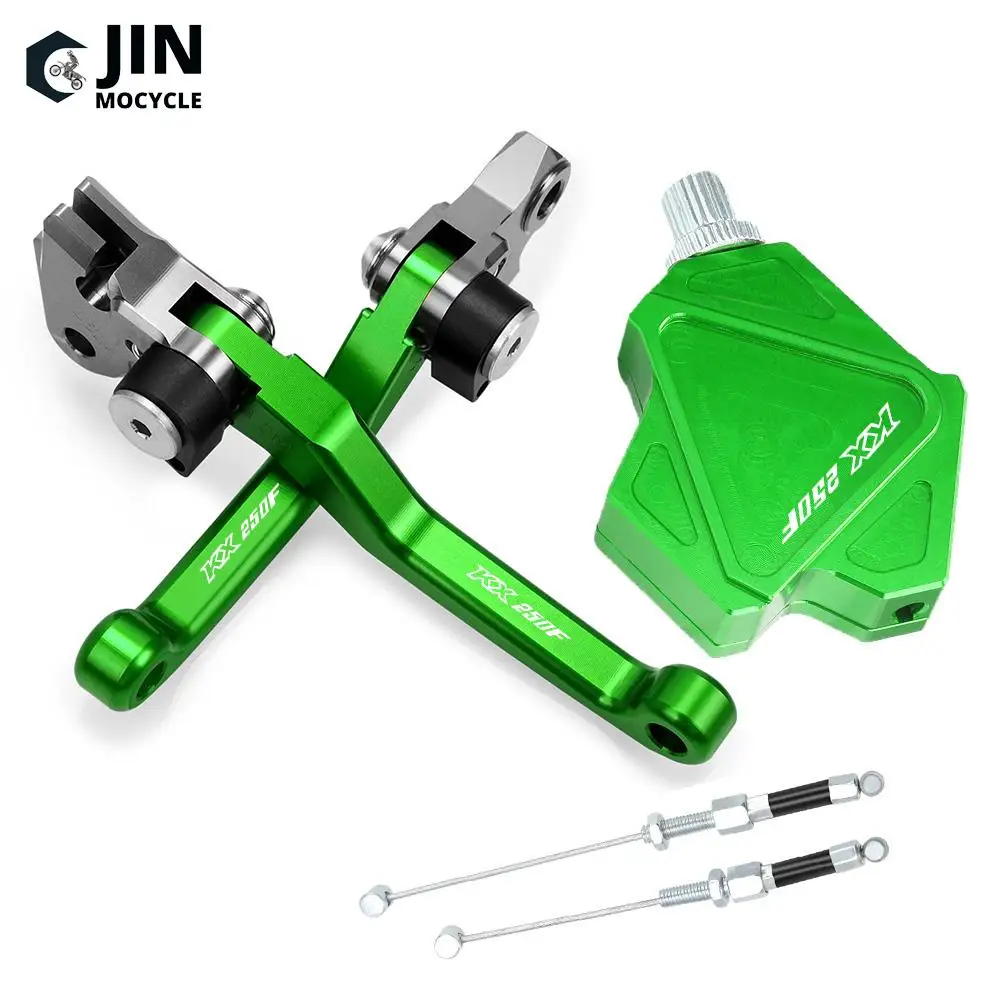For Kawasaki KX250F 2013 2014 2015 2016 2017 2018 Accessories CNC Stunt Clutch Lever Easy Pull Cable System Brake Clutch Levers
For Kawasaki KX250F 2013 2014 2015 2016 2017 2018 Accessories CNC Stunt Clutch Lever Easy Pull Cable System Brake Clutch Levers