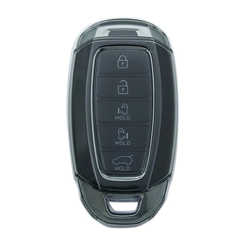 High Quality Car Accessories Key Fob Key Fob TPU Soft Adhesive Venue Accent Black Transparent Elantra Palisade
High Quality Car Accessories Key Fob Key Fob TPU Soft Adhesive Venue Accent Black Transparent Elantra Palisade