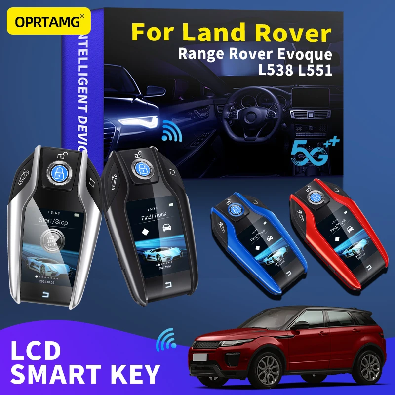 Новейший модифицированный ключ для Land Rover Range Rover Evoque L538 L551, брелок, умный модифицированный телефон, ЖК-ключ, дистанционный смарт-ключ
Новейший модифицированный ключ для Land Rover Range Rover Evoque L538 L551, брелок, умный модифицированный телефон, ЖК-ключ, дистанционный смарт-ключ