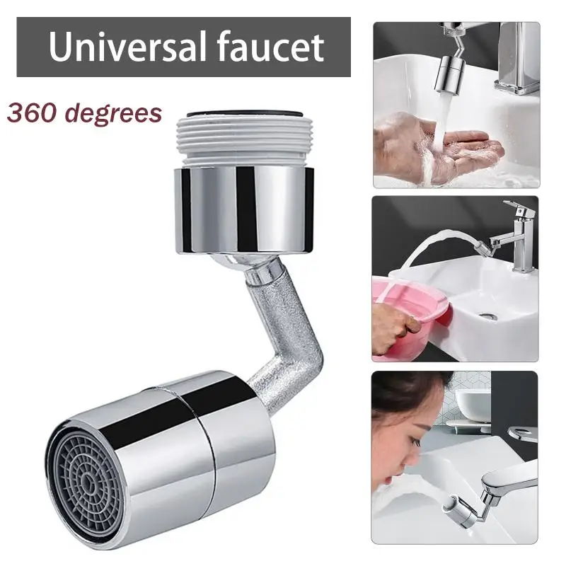 360°rotation Universal Splash-proof Swivel Water Saving Faucet Extender Bathroom Filter Foamer Aerators Movable Kitchen Tap Tool
360°rotation Universal Splash-proof Swivel Water Saving Faucet Extender Bathroom Filter Foamer Aerators Movable Kitchen Tap Tool