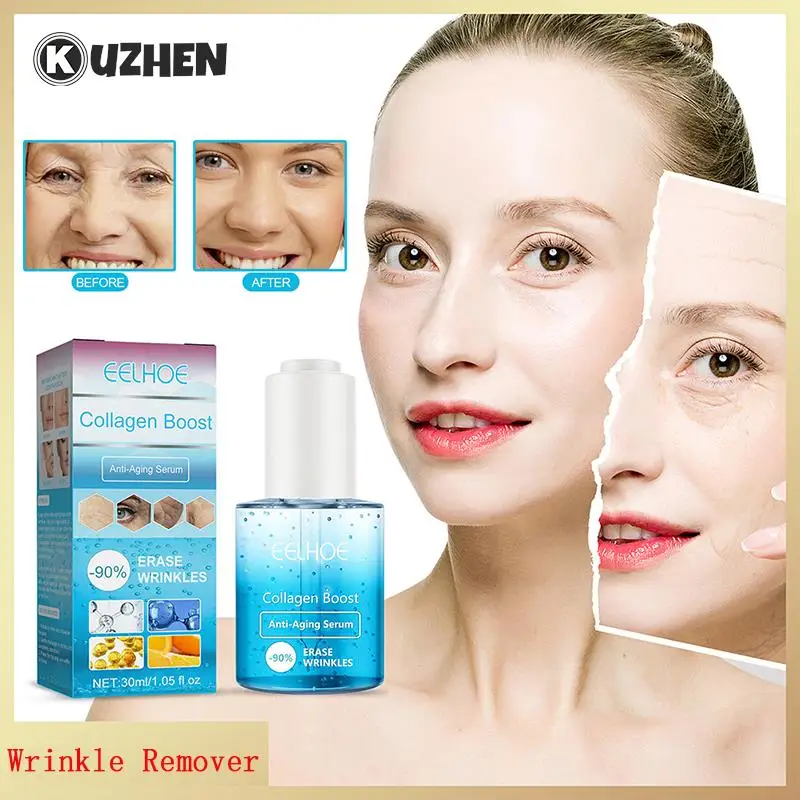 30ml Collagen Boost Anti-aging Serum Wrinkle Remover Anti-Aging Fade Fine Lines Repair Essence Face Lifting Firming Tightens
30ml Collagen Boost Anti-aging Serum Wrinkle Remover Anti-Aging Fade Fine Lines Repair Essence Face Lifting Firming Tightens
