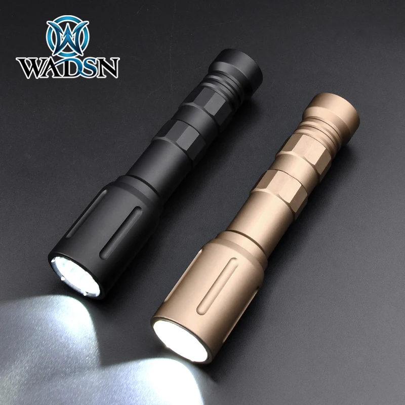 WADSN PLHv2 Scout Light MDL Original Marking Metal Flashlight 1300 Lumen White LED Airsoft Rifle Hunting High Power Weapon Light
WADSN PLHv2 Scout Light MDL Original Marking Metal Flashlight 1300 Lumen White LED Airsoft Rifle Hunting High Power Weapon Light
