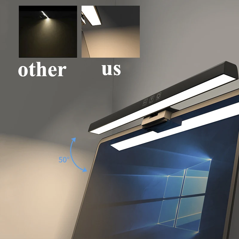 Светодиодные лампы для чтения для компьютера, приглушаемая Светодиодная настольная лампа с защитой глаз, настольная лампа для монитора ПК, ...
Светодиодные лампы для чтения для компьютера, приглушаемая Светодиодная настольная лампа с защитой глаз, настольная лампа для монитора ПК, ...