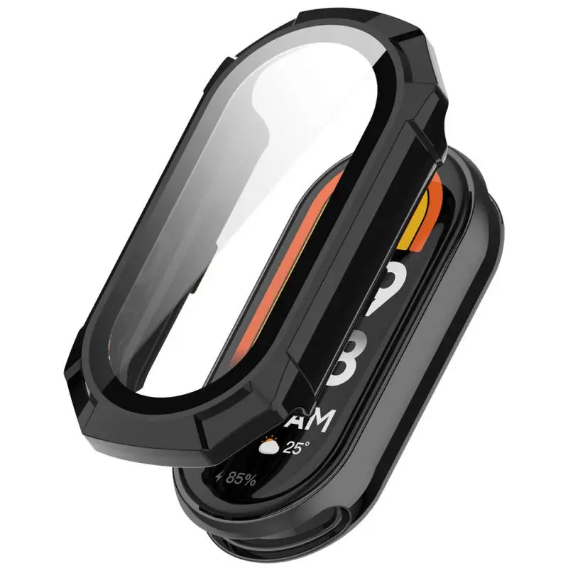 Чехол 2 в 1, защитный чехол для экрана + пленка для Xiaomi Mi Band 8, Чехол + пленка, защитный чехол с полным покрытием для Miband 8, аксессуары для ремешка
Чехол 2 в 1, защитный чехол для экрана + пленка для Xiaomi Mi Band 8, Чехол + пленка, защитный чехол с полным покрытием для Miband 8, аксессуары для ремешка