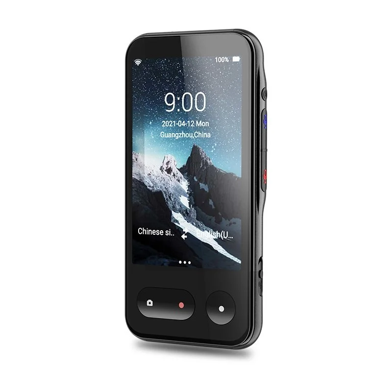 2023 New 4G Translator T7 Intelligent Voice Translator Photographic Translation Recording Translation WIFI Translator Fashion
2023 New 4G Translator T7 Intelligent Voice Translator Photographic Translation Recording Translation WIFI Translator Fashion