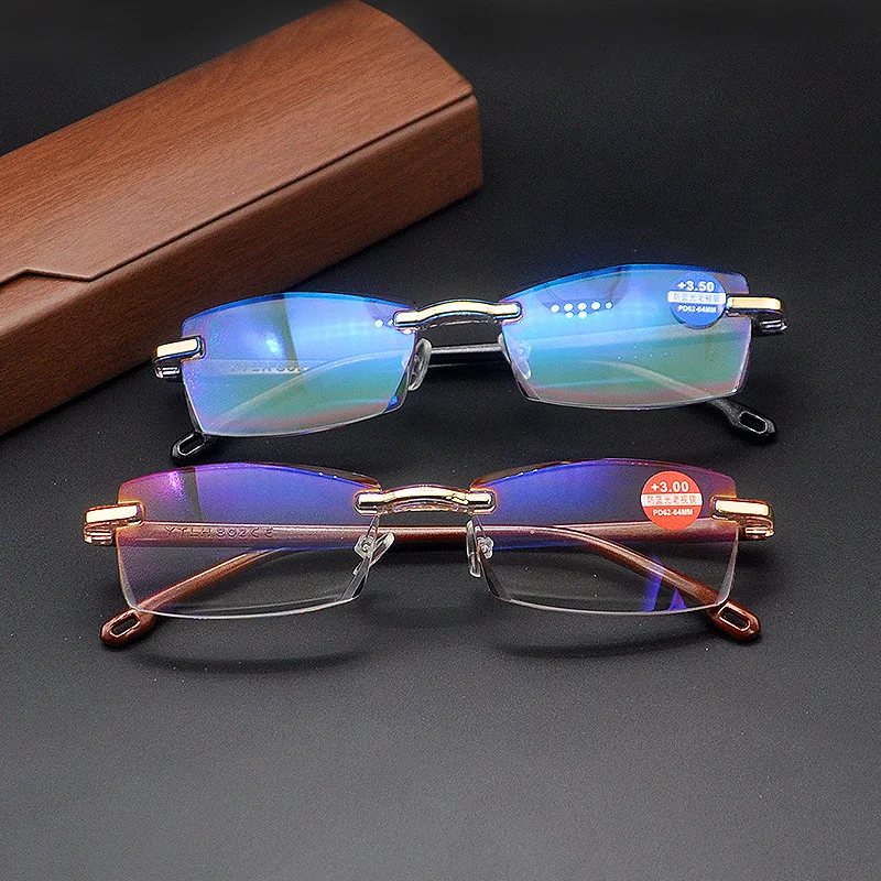 2022 Ultralight Rimless Anti Blue Light Reading Glasses Radiation Computer Presbyopia Readers spectacleso Reader Glasses
2022 Ultralight Rimless Anti Blue Light Reading Glasses Radiation Computer Presbyopia Readers spectacleso Reader Glasses