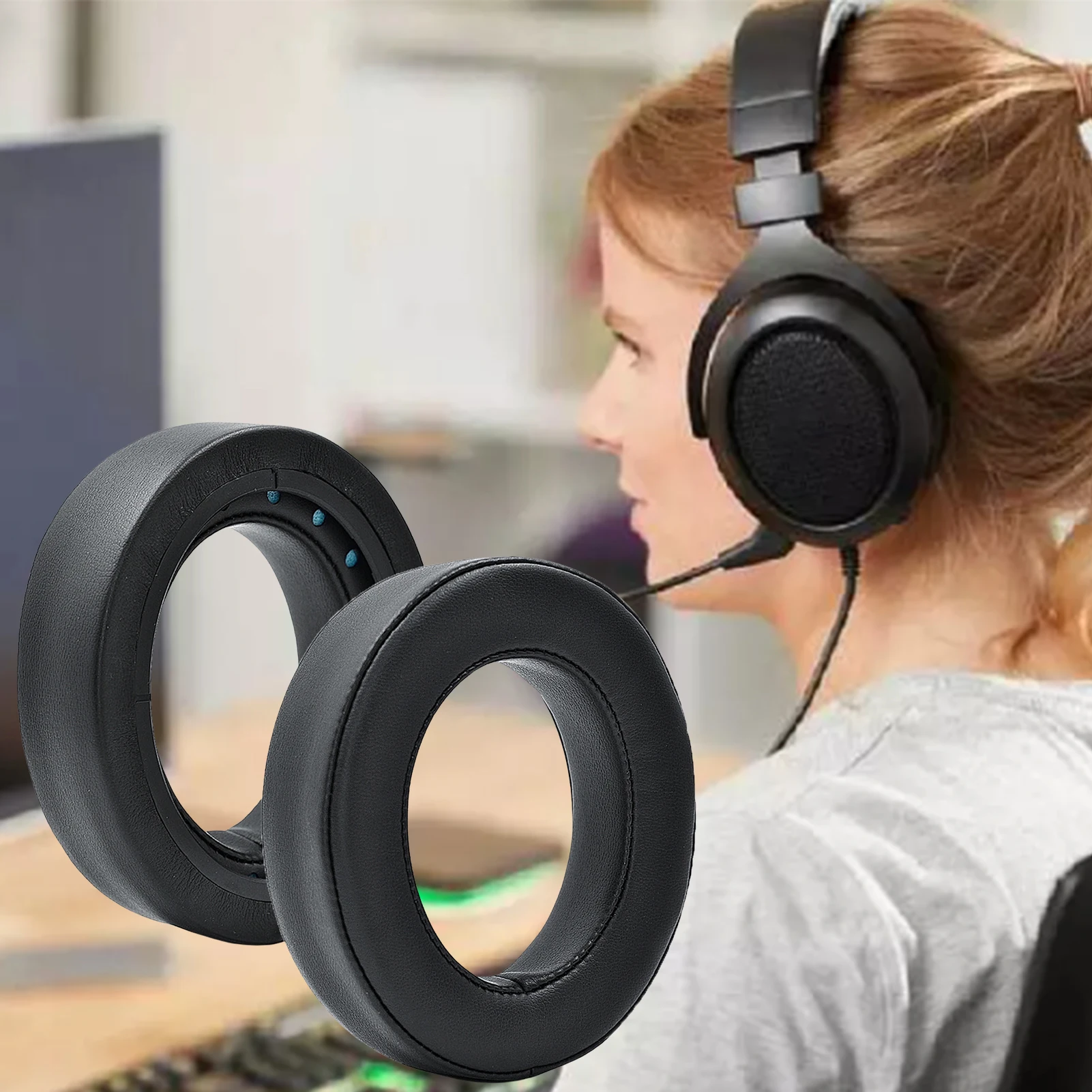 Сменные амбушюры, утолщенные кожаные амбушюры для Corsair HS50 HS60 HS70 Pro, гарнитура с медленным восстановлением памяти
Сменные амбушюры, утолщенные кожаные амбушюры для Corsair HS50 HS60 HS70 Pro, гарнитура с медленным восстановлением памяти