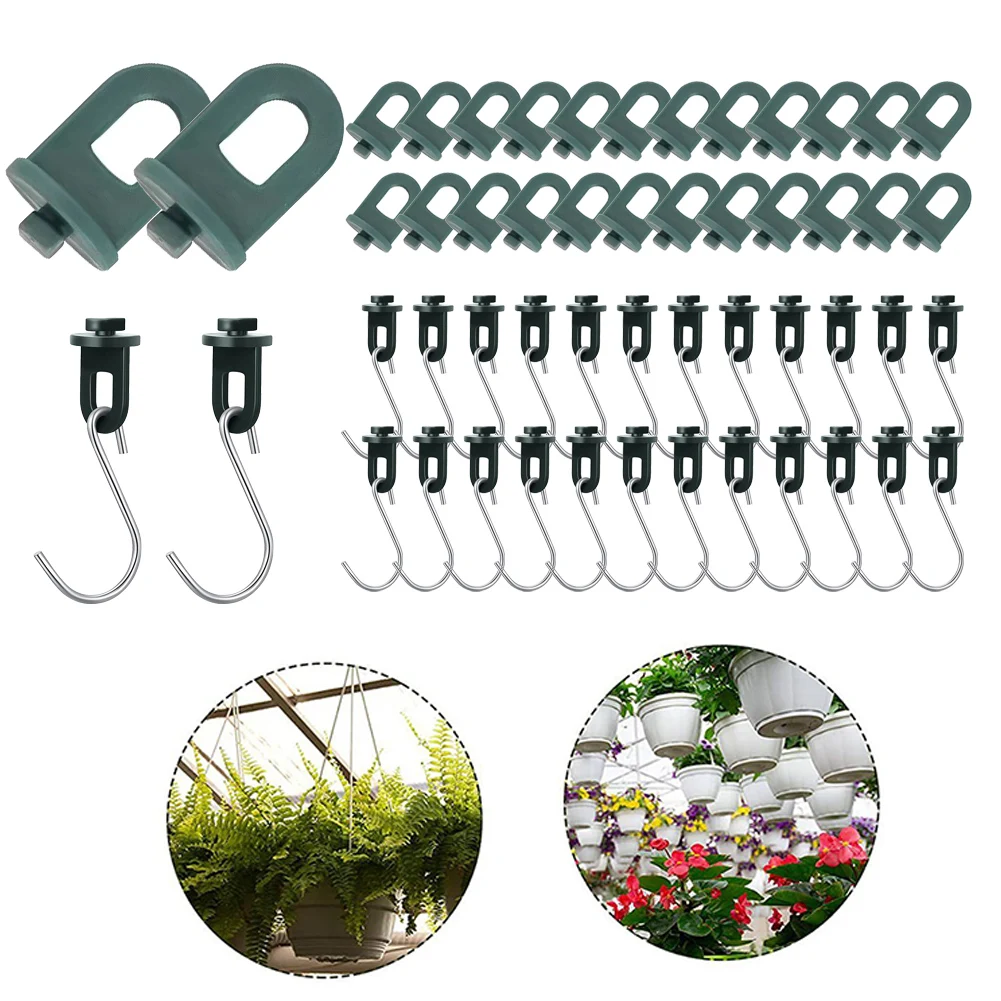Clips Kit S-shaped Hooks Plastic Versatile Use 3 X 2cm Durable High Quality Climbing Plants Brand New Replacement
Clips Kit S-shaped Hooks Plastic Versatile Use 3 X 2cm Durable High Quality Climbing Plants Brand New Replacement