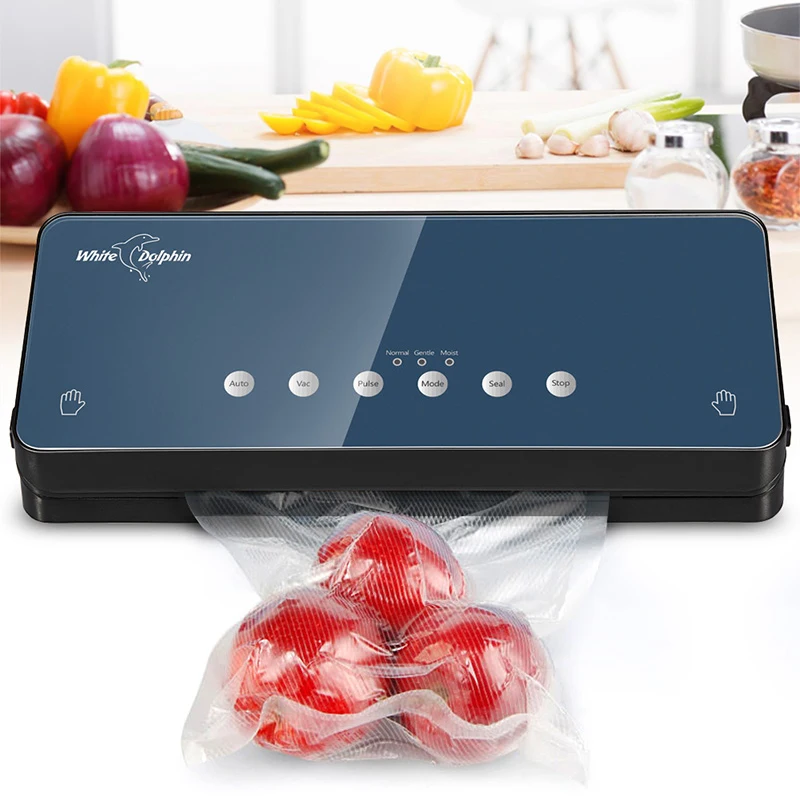 Electric Vacuum Sealer Packaging Machine Household Automatic Vacuum Food Sealing With 10 pcs Food Saver Bags
Electric Vacuum Sealer Packaging Machine Household Automatic Vacuum Food Sealing With 10 pcs Food Saver Bags