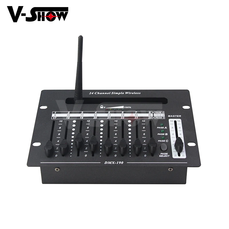 Battery Consoler 24 channel wireless dmx controller for Dmx Battery wireless par light Stage light
Battery Consoler 24 channel wireless dmx controller for Dmx Battery wireless par light Stage light