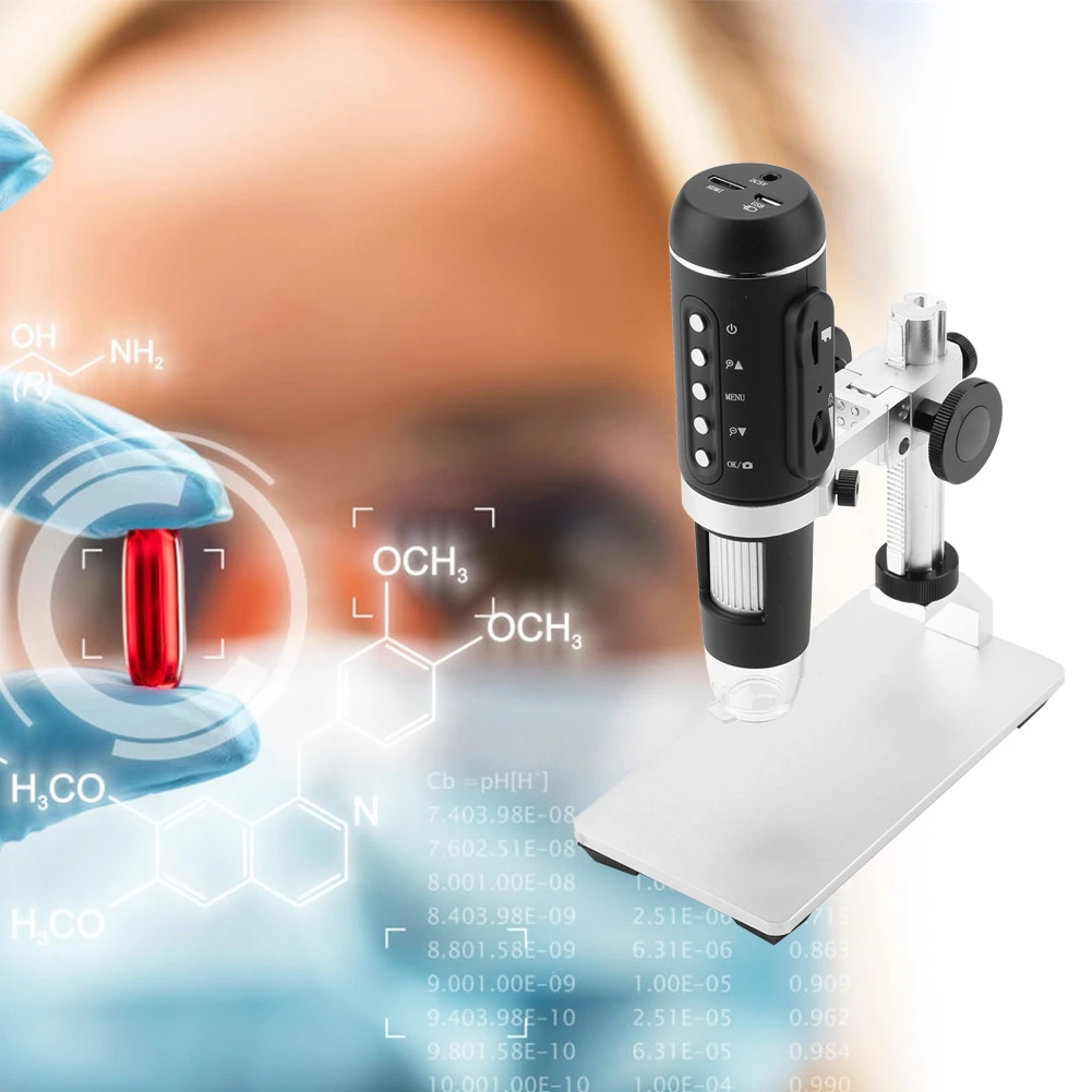 Professional Electronic Microscope 10X-1000X USB Magnifier( Aluminum Alloy Holder,US Plug,110V) Microscope§ Microscope§
Professional Electronic Microscope 10X-1000X USB Magnifier( Aluminum Alloy Holder,US Plug,110V) Microscope§ Microscope§