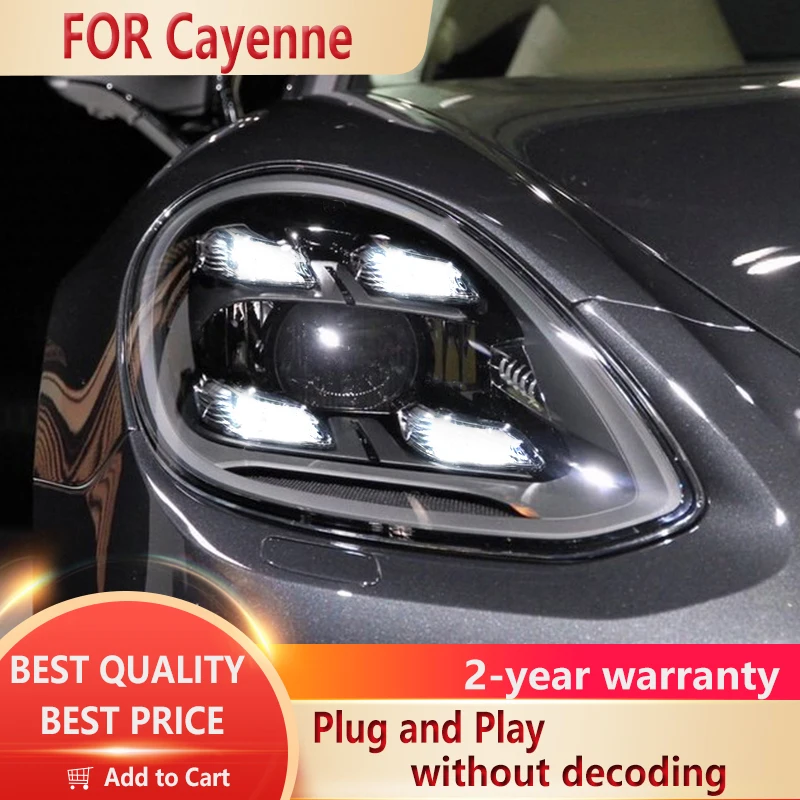 Фара для Porsche Cayenne передняя фара Macan 2011-2018 фары ДХО светодиодный Биксеноновая лампа Противотуманные фары автомобильные аксессуары 
Фара для Porsche Cayenne передняя фара Macan 2011-2018 фары ДХО светодиодный Биксеноновая лампа Противотуманные фары автомобильные аксессуары