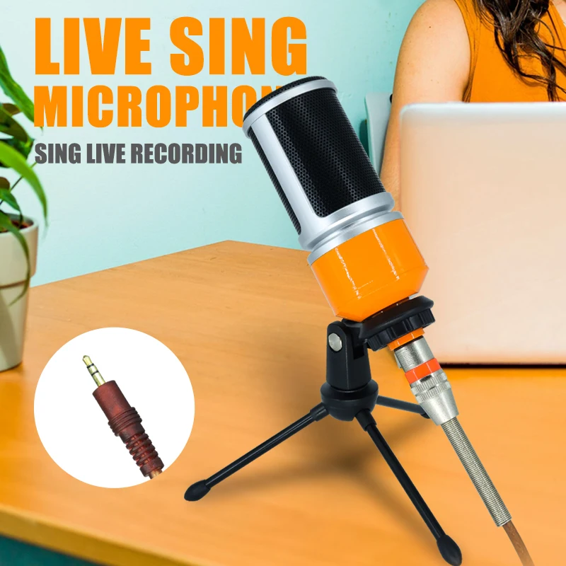 Microphone 3.5mm Home Stereo MIC Desktop Stand for PC YouTube Video Skype Chatting Gaming Podcast Recording microphone
Microphone 3.5mm Home Stereo MIC Desktop Stand for PC YouTube Video Skype Chatting Gaming Podcast Recording microphone