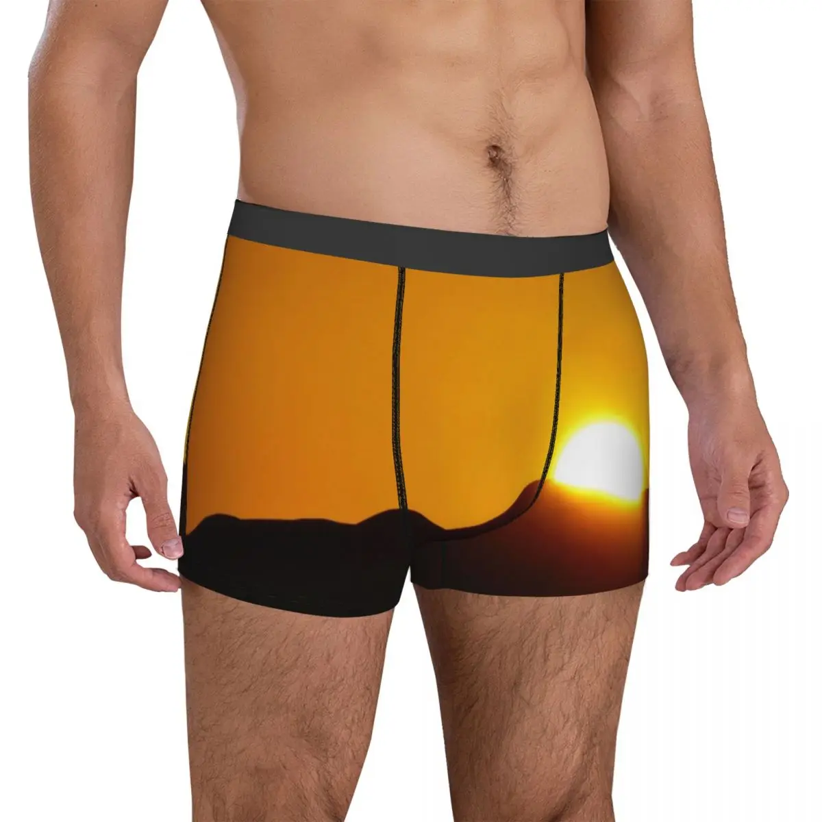 Golden Desert Underwear Dunes Sunset Landscape Pouch Hot Boxer Shorts Printing Shorts Briefs Cute Male Underpants Big Size
Golden Desert Underwear Dunes Sunset Landscape Pouch Hot Boxer Shorts Printing Shorts Briefs Cute Male Underpants Big Size