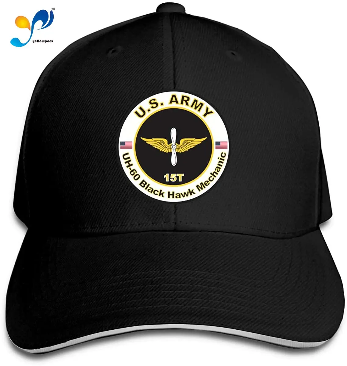 Us Army Mos 15t Uh-60 Black Hawk Mechanic Breathable Leisure All-Match Casquette Sandwich Cap
Us Army Mos 15t Uh-60 Black Hawk Mechanic Breathable Leisure All-Match Casquette Sandwich Cap