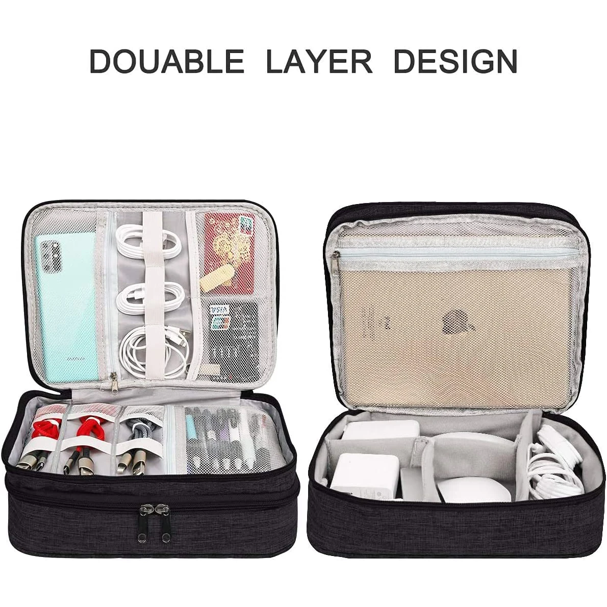 Multi-function Storage Bag Household Digital USB Data Cable Organizer Pouch Travel Necessary Electronic Arrange Zipper Packing
Multi-function Storage Bag Household Digital USB Data Cable Organizer Pouch Travel Necessary Electronic Arrange Zipper Packing