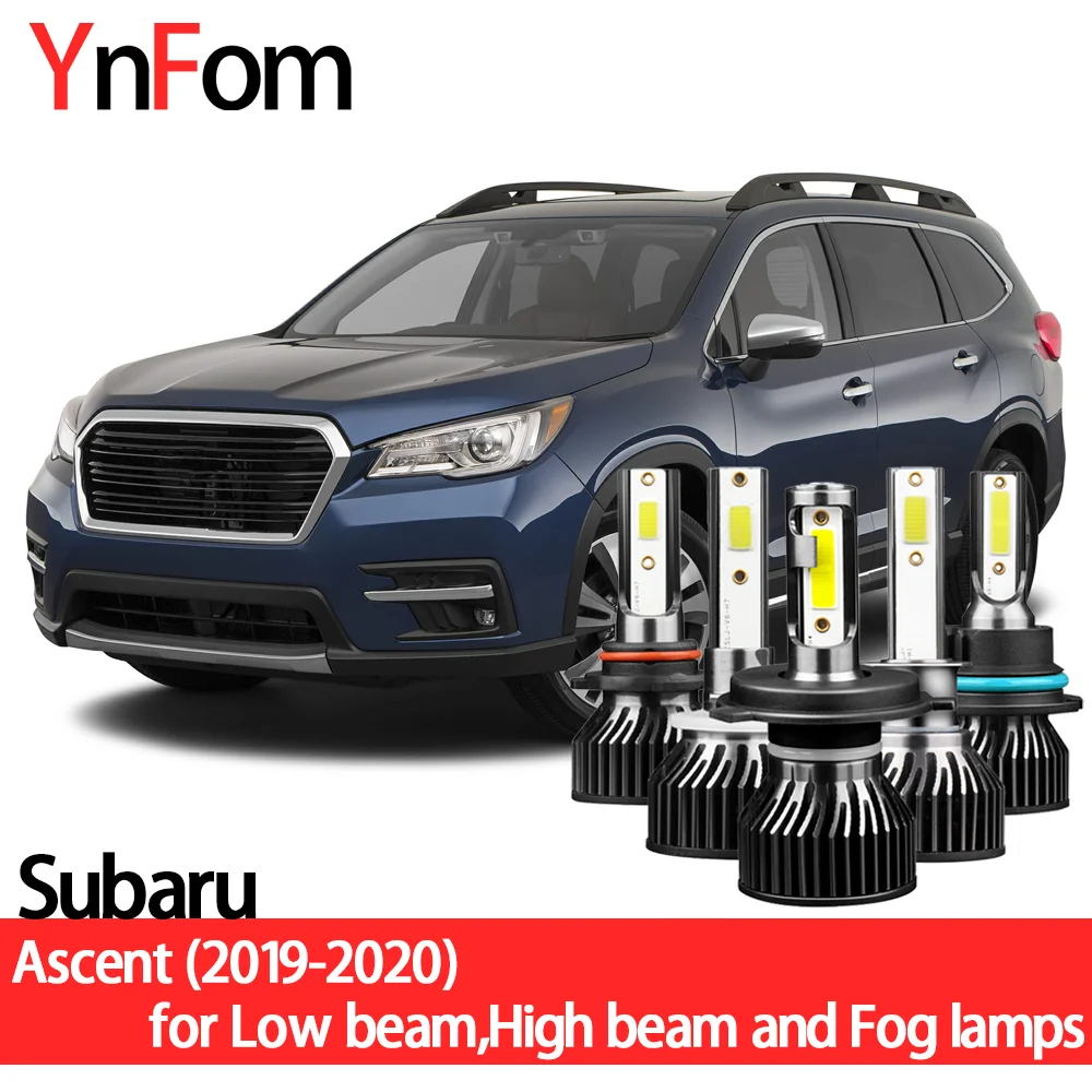 YNFOM LED headlights kit for Subaru Ascent 2019-2020 Low beam,High beam,fog lamp,car accessories,car headlight bulbs
YNFOM LED headlights kit for Subaru Ascent 2019-2020 Low beam,High beam,fog lamp,car accessories,car headlight bulbs