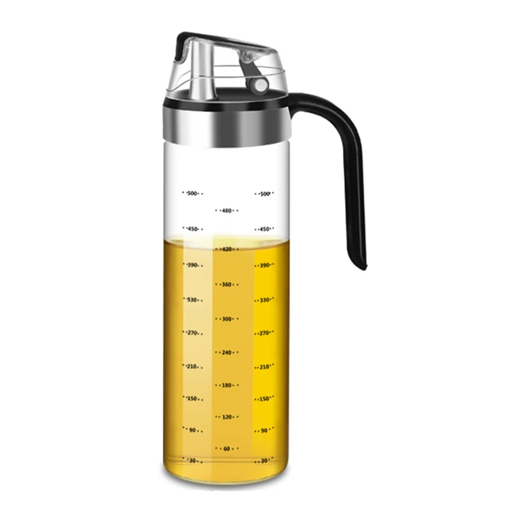 Olive Oil Dispenser Bottle Auto Flip Condiment Container Automatic Cap and Leakproof Vinegar Glass Cruet for Kitchen A
Olive Oil Dispenser Bottle Auto Flip Condiment Container Automatic Cap and Leakproof Vinegar Glass Cruet for Kitchen A