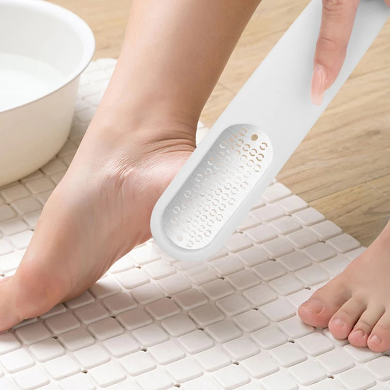 Foot Care Tool Double-sided Stainless Steel Footplate Foot Grinder Files for Feet Dead Skin Callus Peel Remover
Foot Care Tool Double-sided Stainless Steel Footplate Foot Grinder Files for Feet Dead Skin Callus Peel Remover