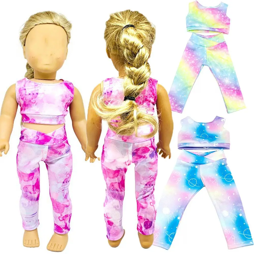 18-дюймовая кукла, милые кукольные штаны, штаны, футболка, костюм, одежда, аксессуар, одежда для йоги со звездами, одежда для девочек 43 см, повс...
18-дюймовая кукла, милые кукольные штаны, штаны, футболка, костюм, одежда, аксессуар, одежда для йоги со звездами, одежда для девочек 43 см, повс...
